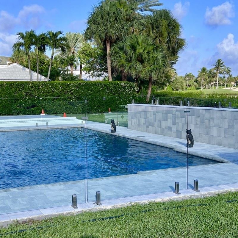glass pool fencing 