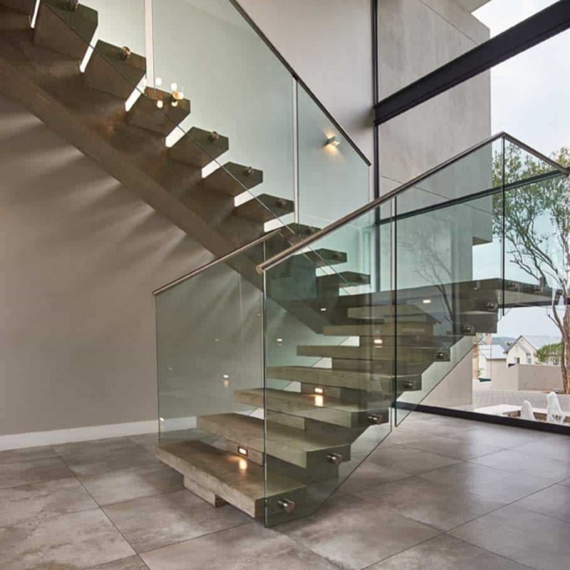 glass railing