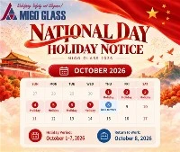 Powiadomienie o święcie narodowym w Chinach w 2026 r. ze ...