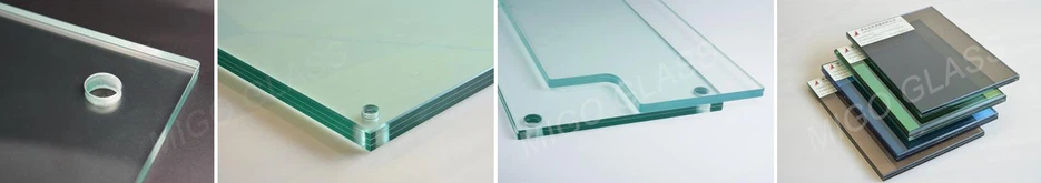 Clear low iron tinted laminated glass Clear low iron tinted laminated glass
