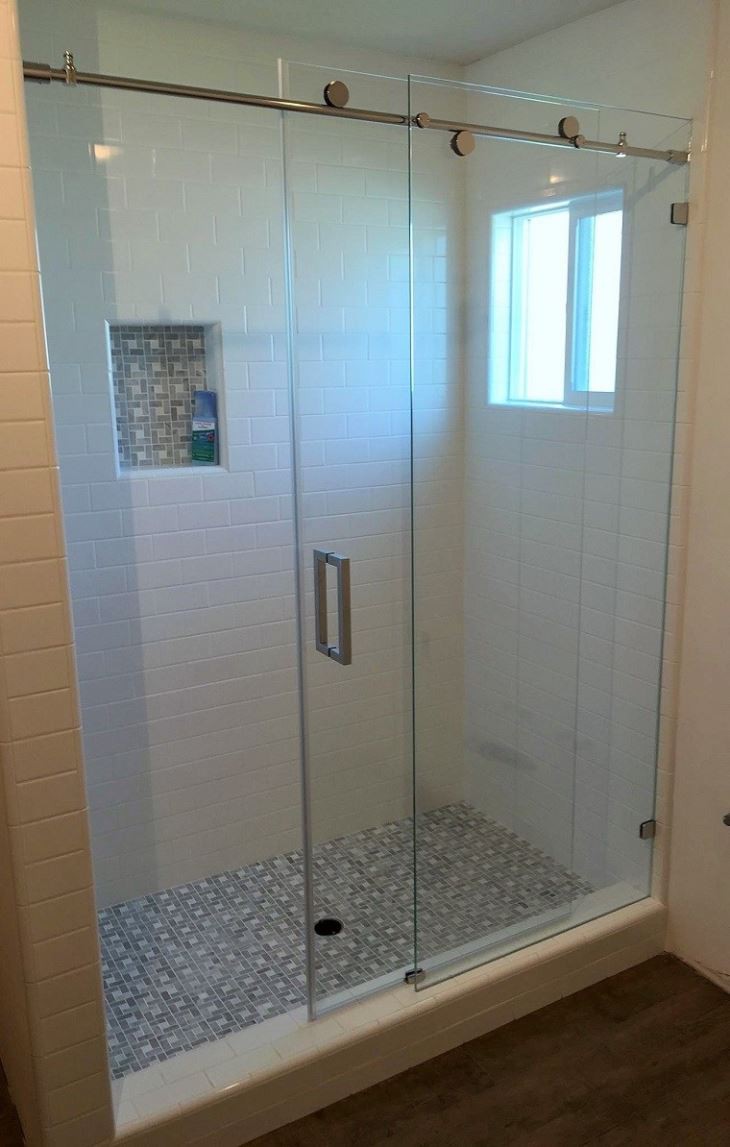 Tempered Glass Shower Door