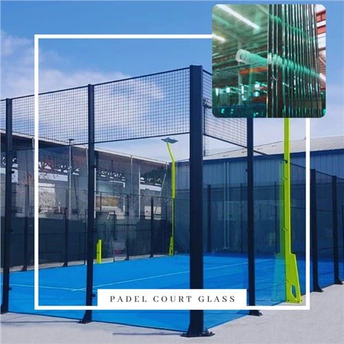 Szkło kortowe Padel o średnicy 10 mm i 12 mm
