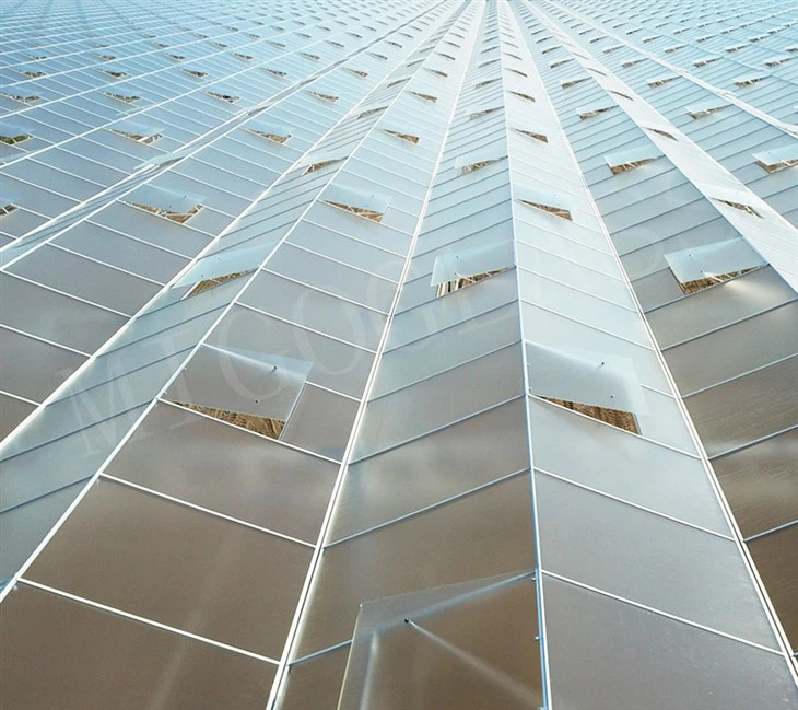 Greenhouse glass aplication