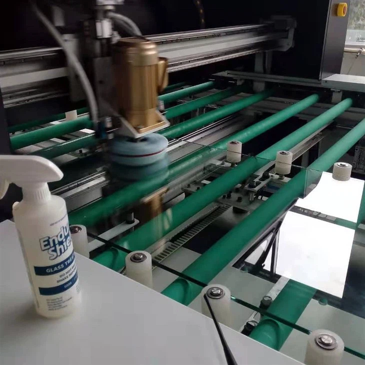 self cleaning shower glass production facility 